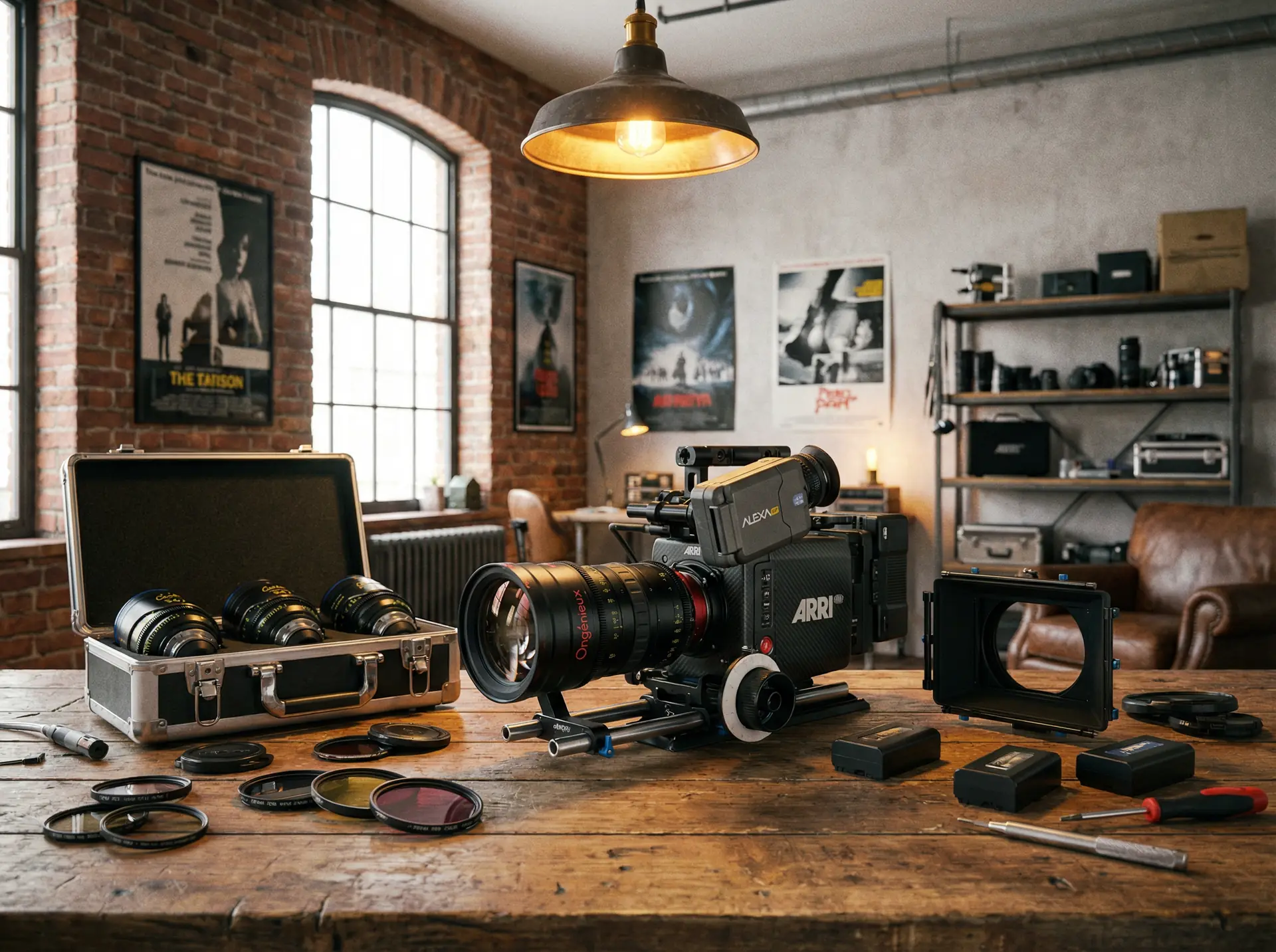 小视频 专业摄影机与镜头组